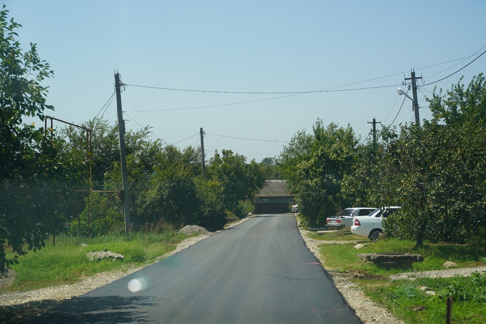 Глава округа проинспектировала ход ремонта дорог в округе.