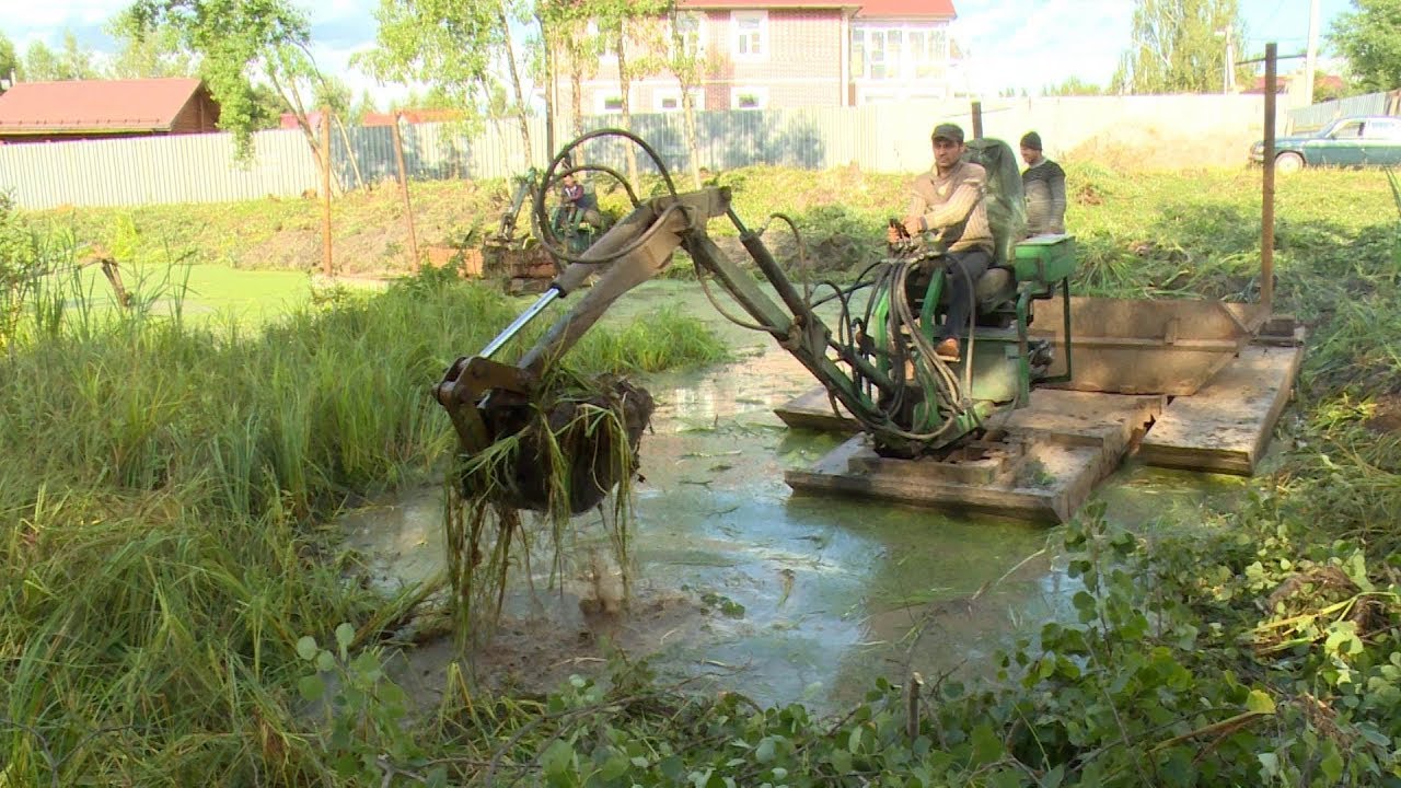 Восстановление прудов и рек при поддержке государства.