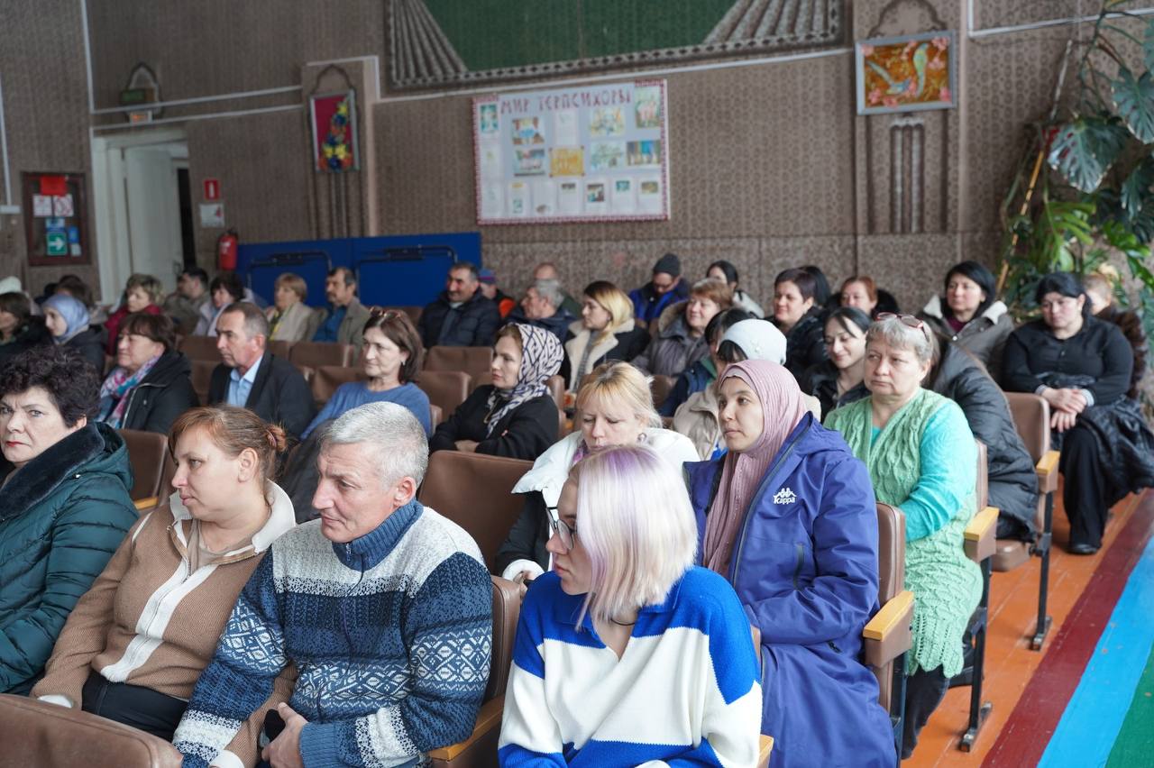 Встреча с жителями Новоянкульского территориального отдела.