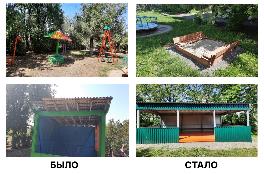 В селе Султан завершен проект.