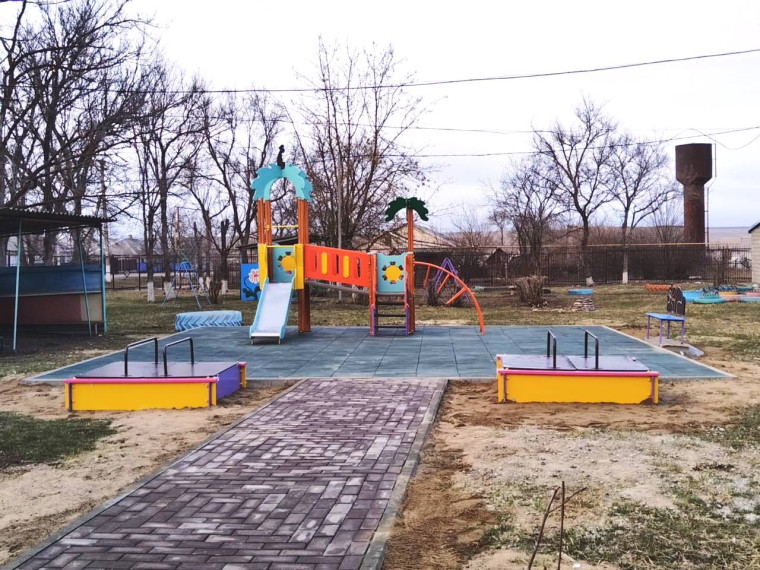 Благоустройство территории детской игровой площадки. Благоустройство территории детской игровой площадки.