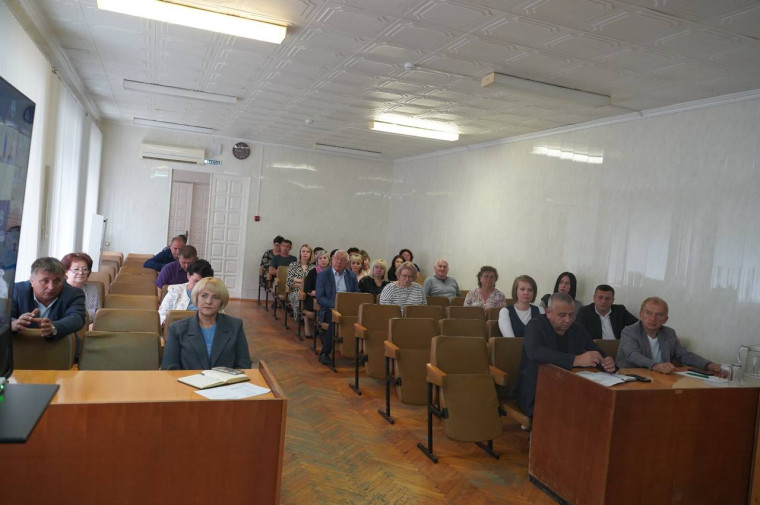 Еженедельная планерка администрации Андроповского округа. Еженедельная планерка администрации Андроповского округа.