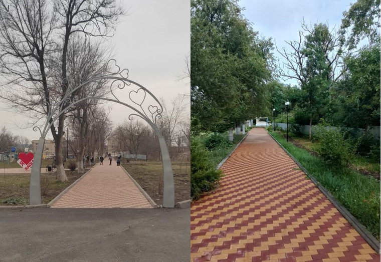 В поселке Каскадный завершены работы. В поселке Каскадный завершены работы.